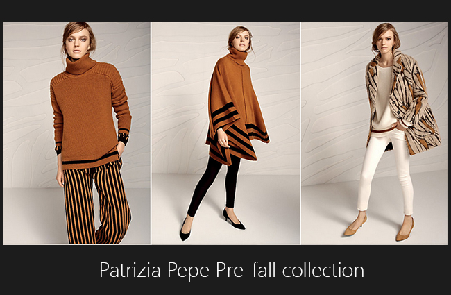 pre-fall коллекция Patrizia Pepe
